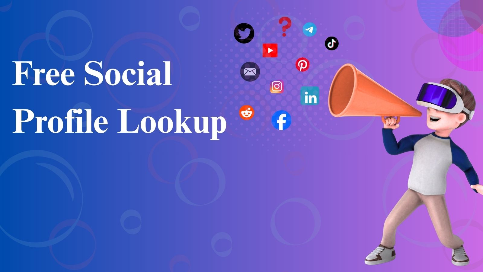 Free Social Profile Lookup Tool